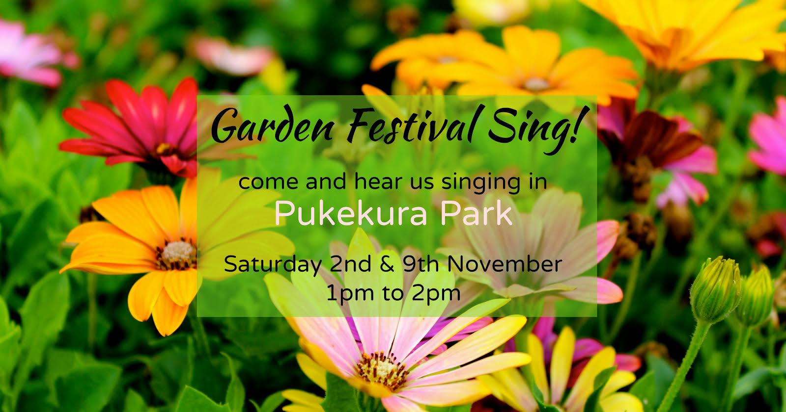 Garden Festival Sing